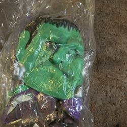 Hulk Mask And Monster Gloves