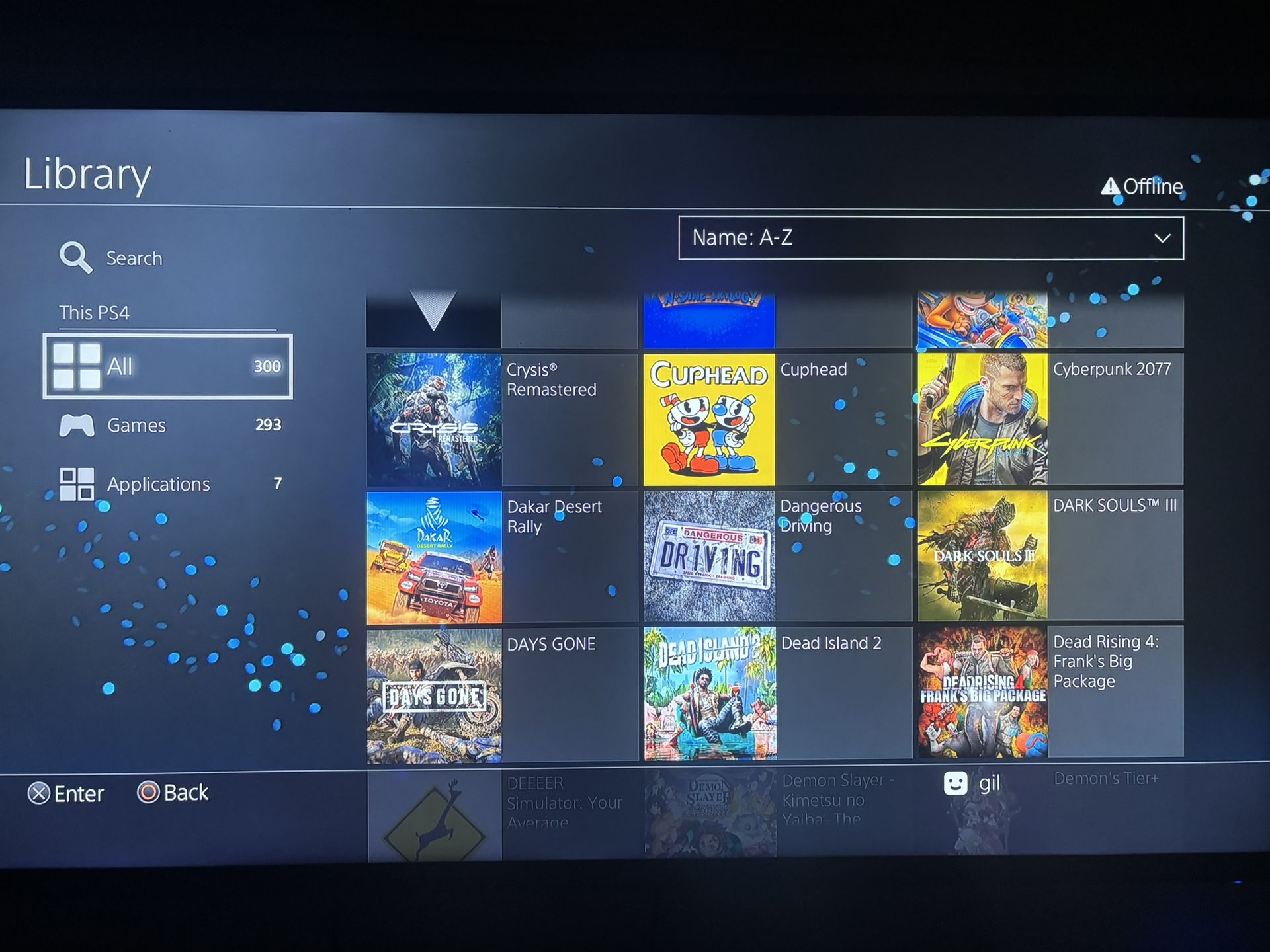 PS4 With 300 Games 