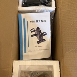 Mini Bike Trainer Black LCD Display