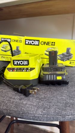 ONE+ 18V Lithium-Ion 2.0 Ah Compact Battery and Charger Starter Kit