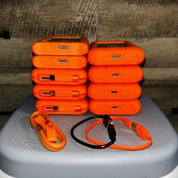 Lacie 5 TB each HARD DRIVE FULLY formatted Ready to Go