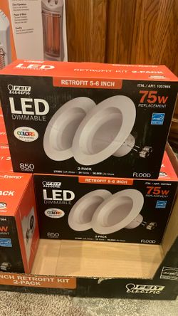 LED Lights 2- Pack Retrofit 5-6” Lights