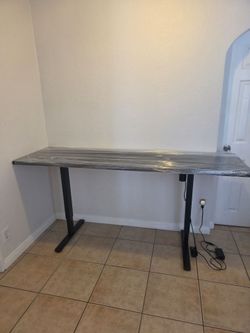 Black IKEA Standing Desk