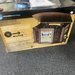 Innovative Technology ITRR-501 Wooden Recordable Music Center