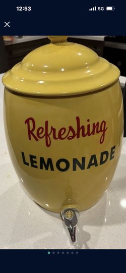 Lemonade Ceramic Jug