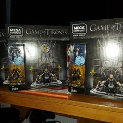 (2) Mega Construx Game of Thrones - The Iron Throne