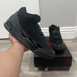 Jordan 3 Black Cat