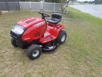 Troy Bilt Bronco. Automatic Transmission with Cruise Riding Mower. 18.5 Hp. 42 Cut. Great Condition for Sale in Gibsonton FL OfferUp