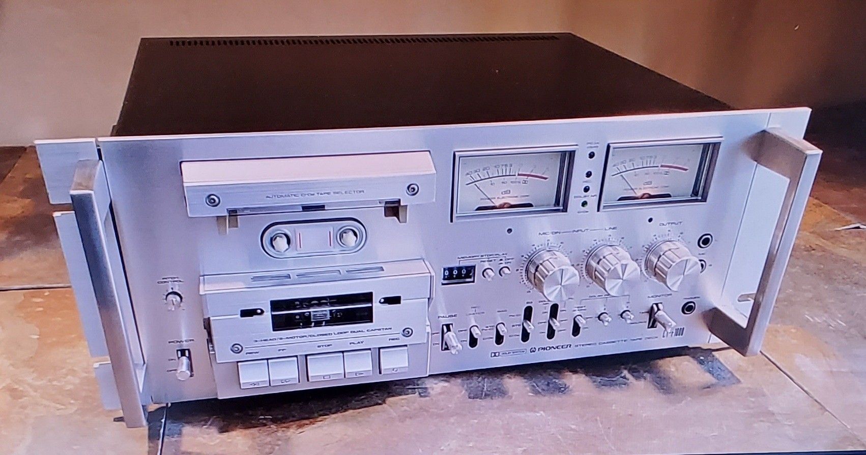 Pioneer CT-F1000 Vintage Cassette Deck Restored Beauty Mint Condition