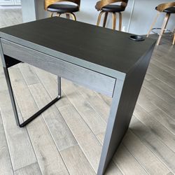 IKEA MICKE Desk, black-brown