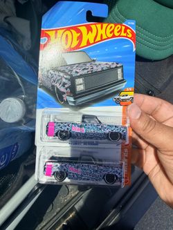 Hot wheels black widow Silverado