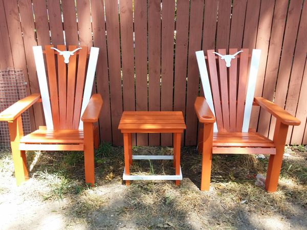Custom Adirondack patio wood chair $100 - $125 furniture 