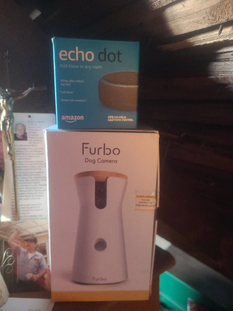 Furbo Dog Camera,Voice,and  Gives Treats All From Phone.And Alexa,needed With.