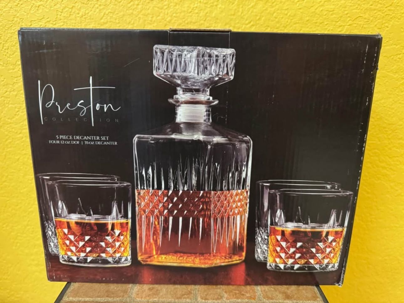 5-Piece Decanter Set Collection