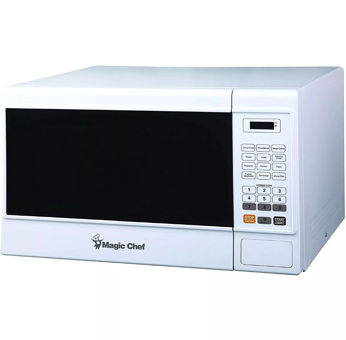 For Sale: Magic Chef MCM1310W 1000 Watt 1.3 Cubic Foot Microwave with Digital Touch, White