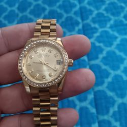 Ladies Rolex Oyster Perpetual DateJust Superlative Chronometer Watch