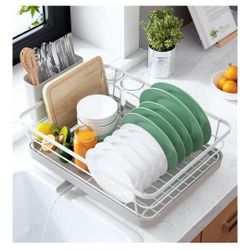Kitsure Dish Drying Rack for Kitchen Counter