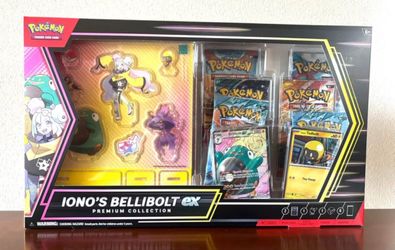 Pokemon Cards: Iono’s Bellibolt ex Premium Collection