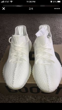 Adidas Yeezy Boost 350 White cream white New DS sz 10