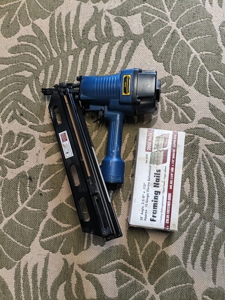 Framing Nailer 28 Degree Clipped Head 
