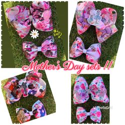 Mother’s Day Bows For Girls 