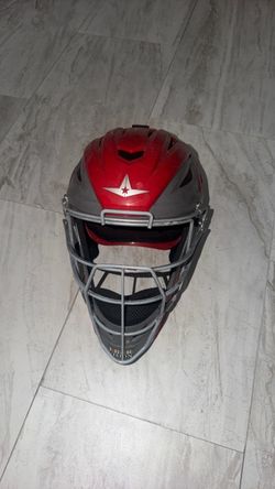 Catcher helmet