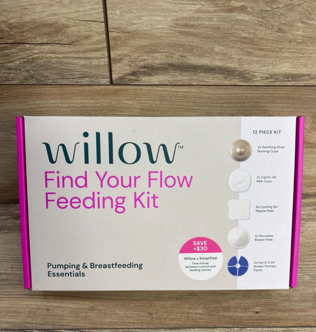 NEW WILLOW Find Your Flow Feeding Kit 12pc