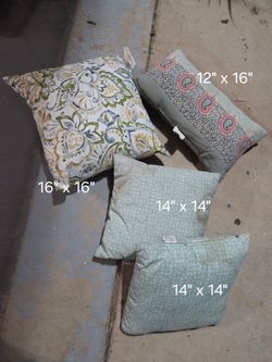 Outdoor Patio Furniture Throw Pillows