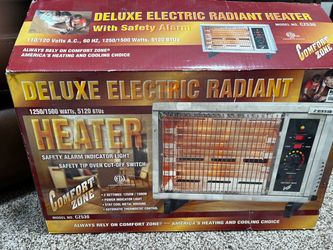 Comfort Zone CZ530 Deluxe Electric Radiant Heater