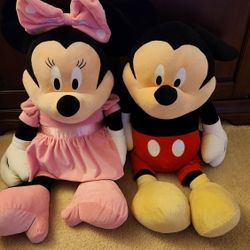 Large Mickey And Minnie