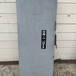 GE Heavy Duty Safety Switch 400A Amp 600Vac Model 10
