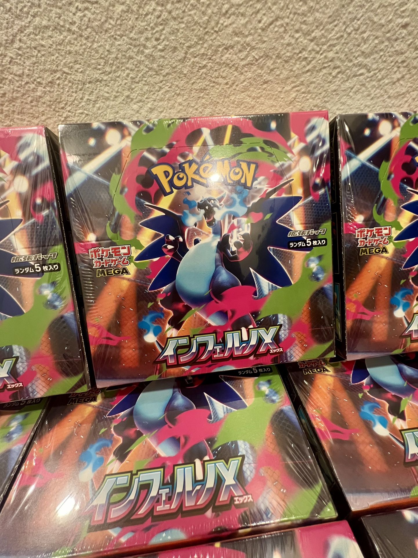 Pokemon Inferno X Booster Boxes Sealed