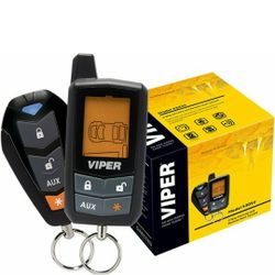 Viper 5305V 2 Way LCD Vehicle Car Alarm Keyless Entry Remorte Start System

