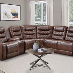 Power Recliner Sectional Sofa In Offer 🔥🔥🔥