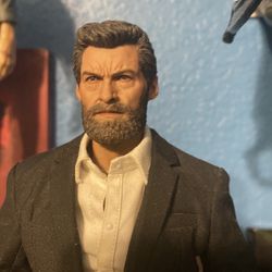 Custom Hot Toys X-Men Logan 1/6 Scale Figure 