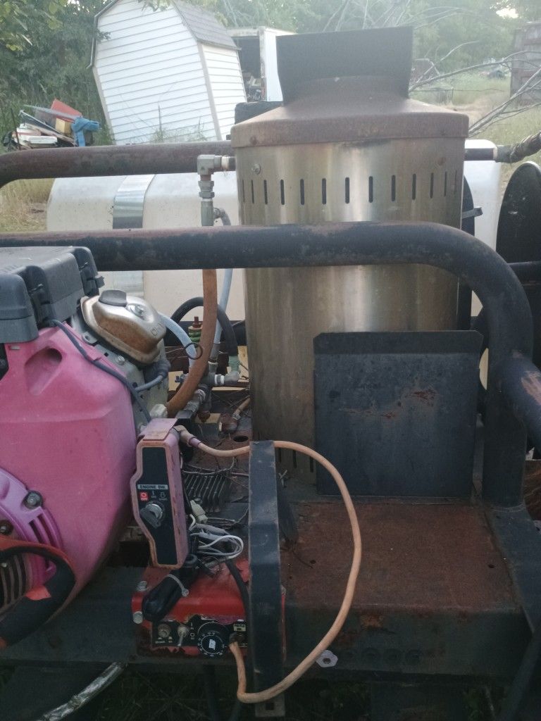 4000 Psi Mobil Power Washer Hot Water Motor Runs Needs A Pressure Valve