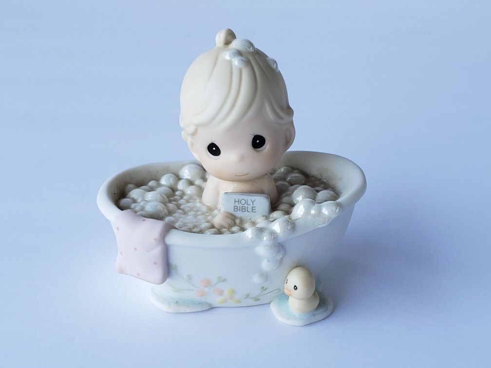Precious Moments Figurine 100277 - He Cleansed My Soul