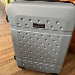 Light Blue Suitcase 