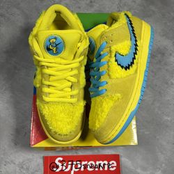 Nike SB Dunk Grateful Dead Yellow Size 9.5