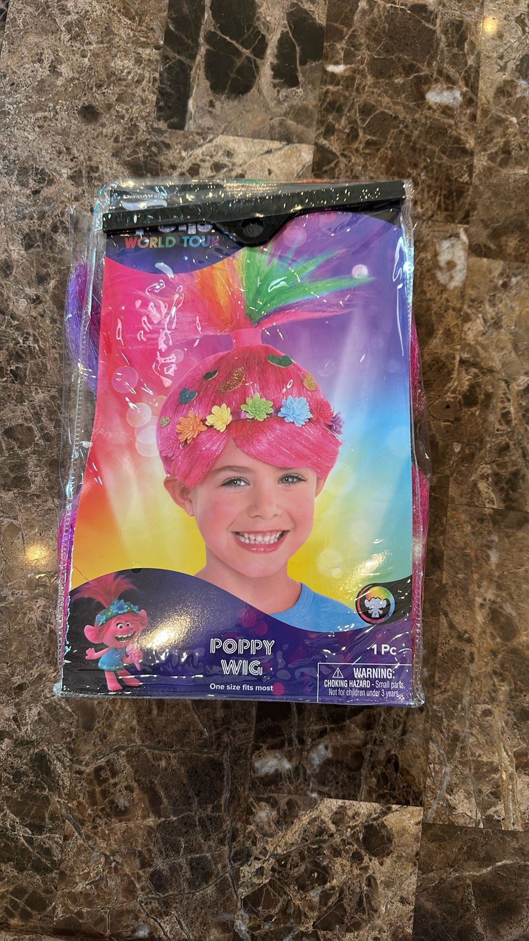 Child Trolls Wig 