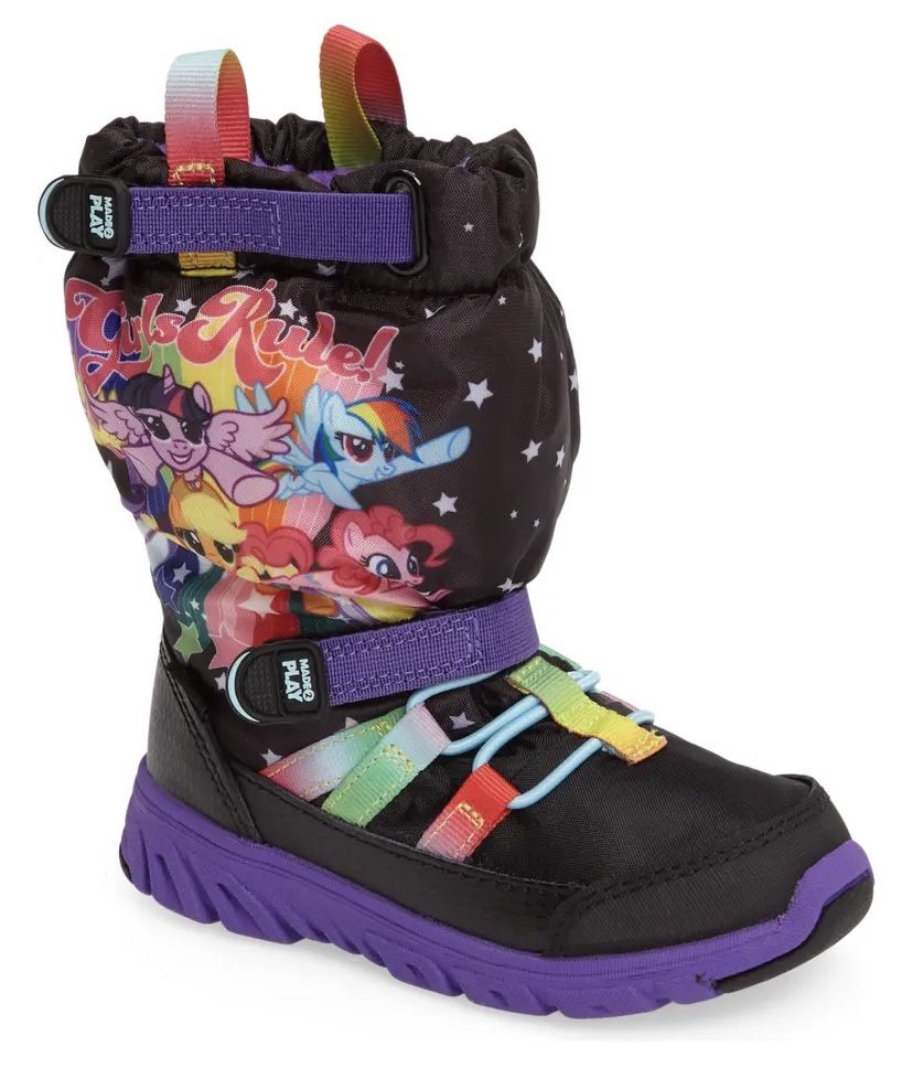 Stride Rite Toddler Snow Winter My Little Pony Boots