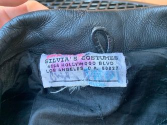Vintage Hollywood Studio Prop Leather Jacket (Distressed / Stamped)⁠