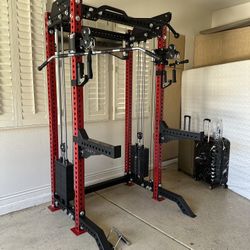 Vesta Fitness PRO SERIES 2-1 Ultimate Half Rack Functional Trainer/Gym Equipment/ Home Gym/ Fitness/ FREE DELIVERY 🚚 