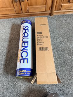 BRAND NEW NEVER USED Giant Sequence Game With Mat, Cards, and Chips