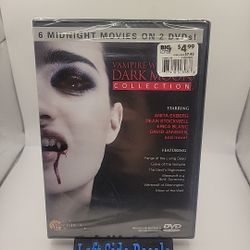 Vampire Werewolf Dark Moon Collection (DVD, 2010, 2-Disc Set) 6 Movies VG Cond