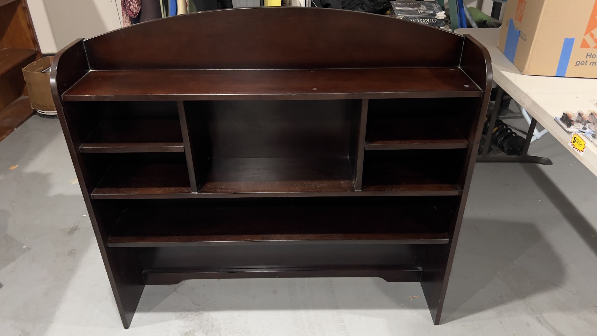 Dark Brown Hutch