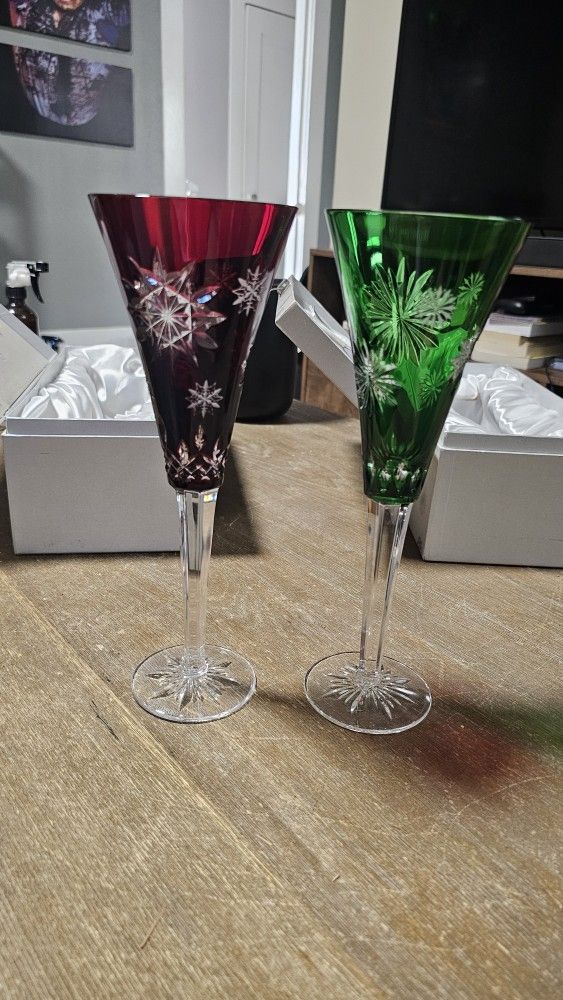 Waterford Crystal Champagne Glaases