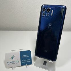 Motorola One 5g UW 128gb Unlocked Back Cracked + Bad Camera #0341