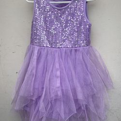 Purple Dress Size:5T For Girls 