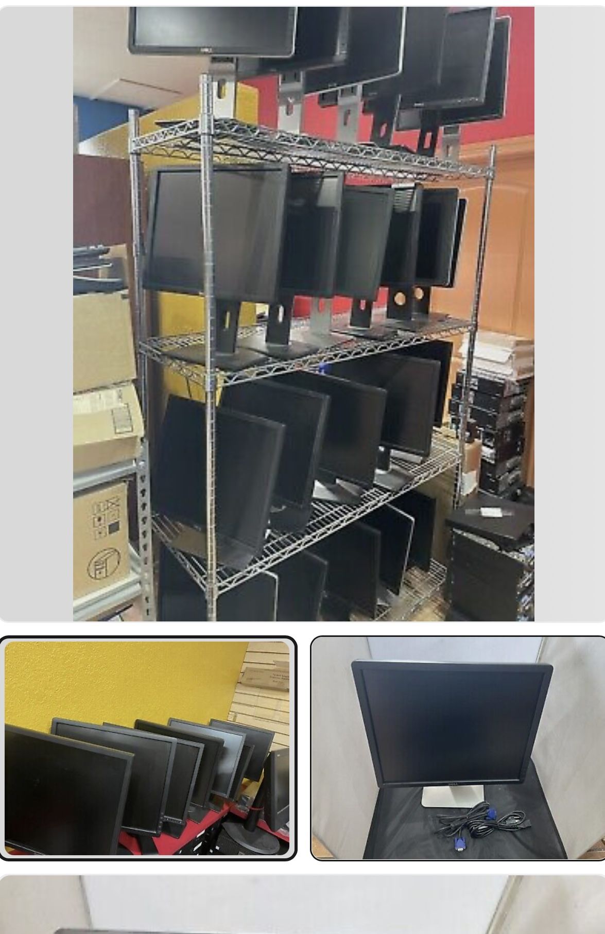 Mix brand 19-20 inch monitors in great shape, all working perfectly